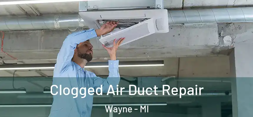  Clogged Air Duct Repair Wayne - MI